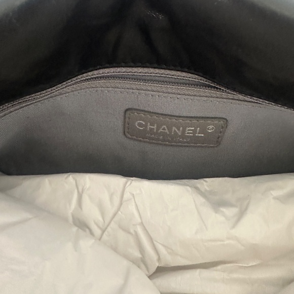 New Chanel Classic 227 Patchwork Reissue 2.55 Black Leather Flap Bag - Picture 2 of 10